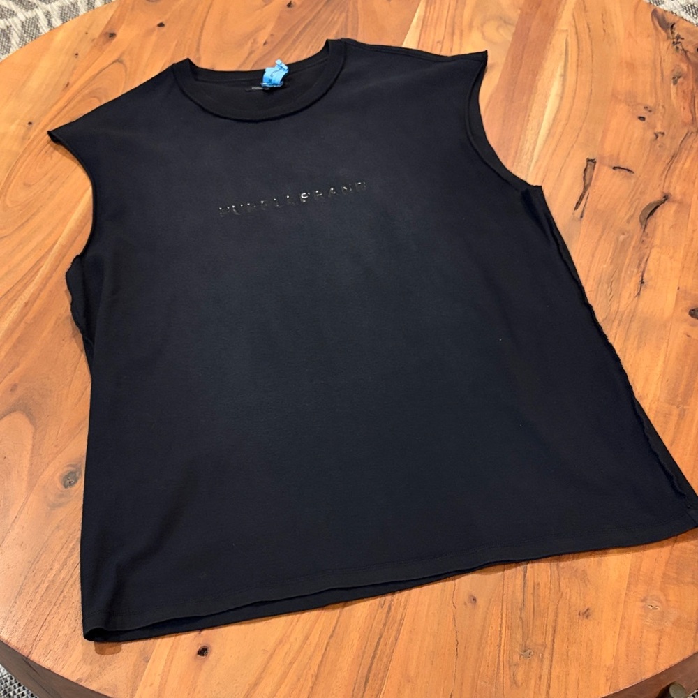 🏝️ Used Purple Brand. Black Sleeveless Top